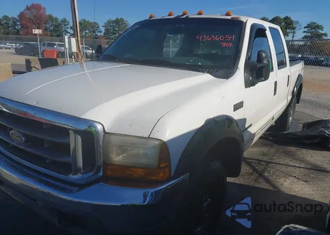 2001 Ford F-250 Lariat/Xl/Xlt из США, поврежденный, VIN 1FTNW21F31EA83883